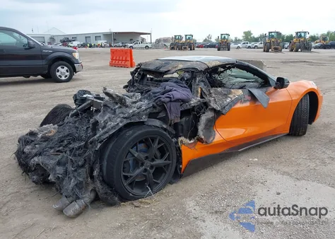 2022 Chevrolet Corvette Stingray Rwd 3Lt z USA, uszkodzony, nr VIN 1G1YC3D40N5105925